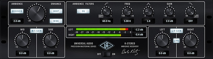 K-Stereo Ambience Recovery GUI