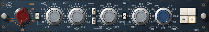 Neve 1081 GUI