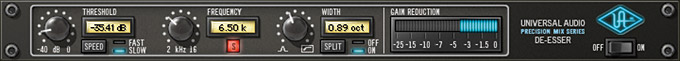 Precision De-Esser GUI