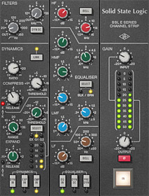 SSL Channel Strip GUI
