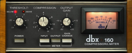 dbx160 GUI