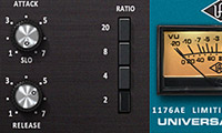 The 1176AE has a special Slo Attack control.