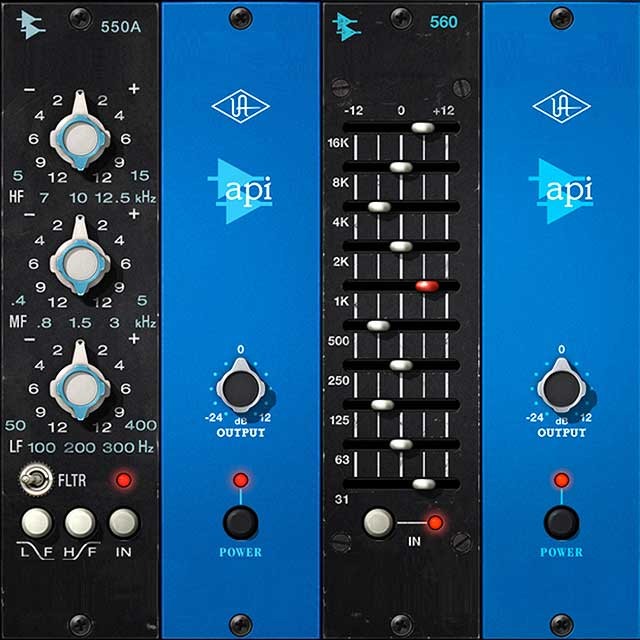 API® 500 Series EQ PlugIn Collection