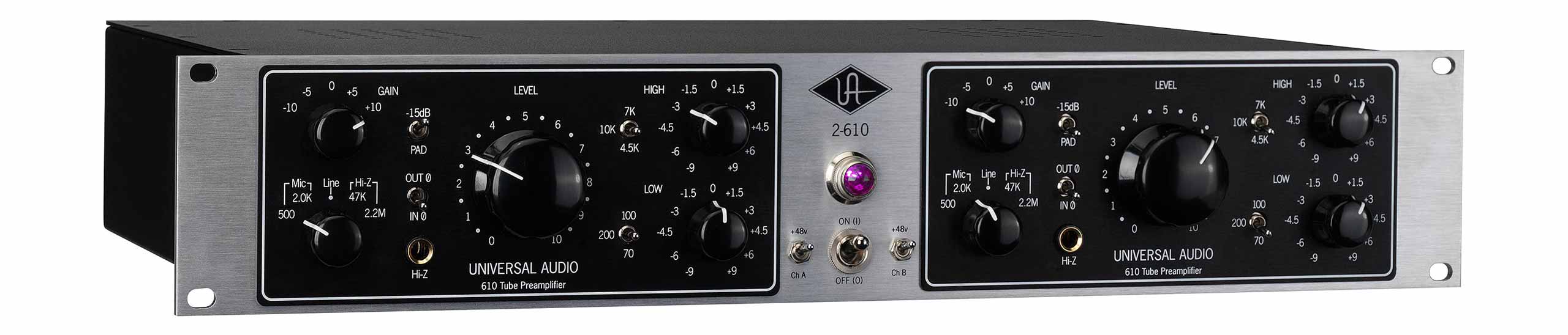 2610 Dual Channel Tube Preamplifier Universal Audio