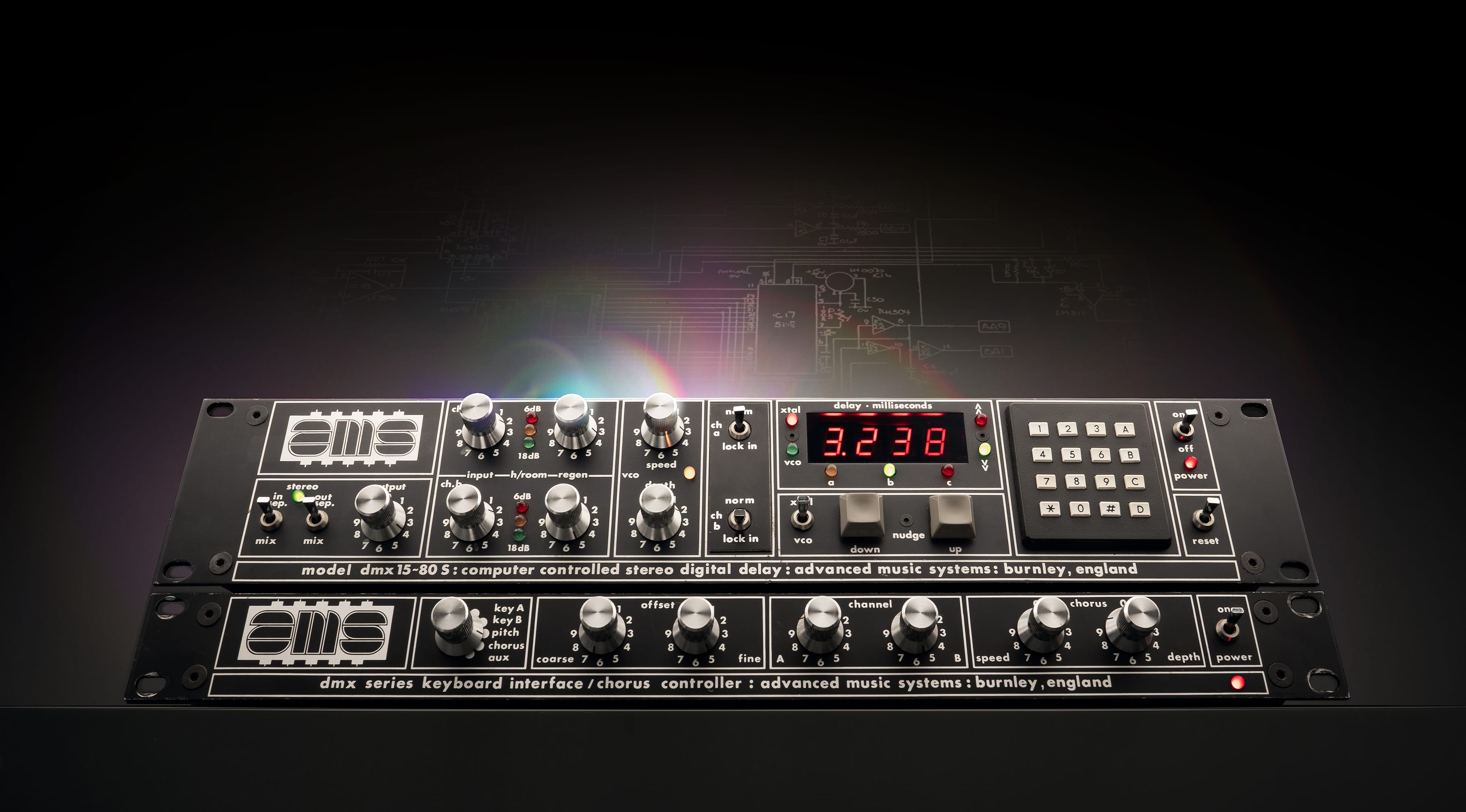 AMS DMX Digital Delay & Pitch Shifter UAD Audio PlugIns Universal