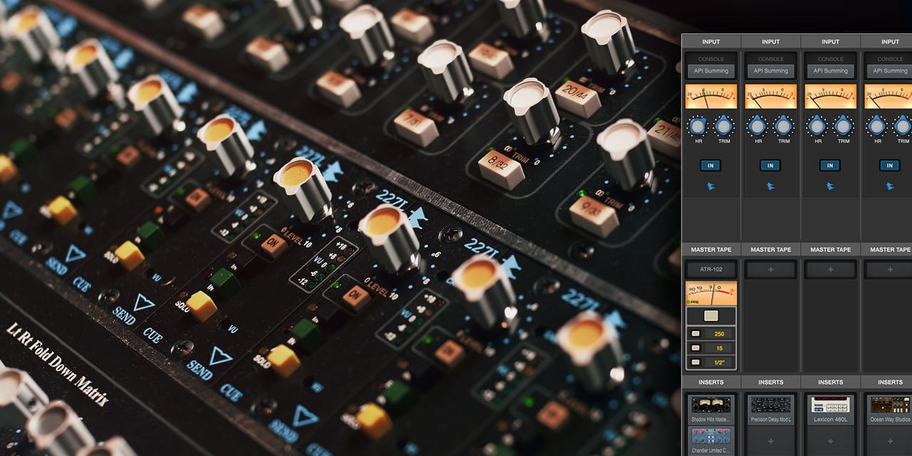 API Summing Plugins Audio UAD Universal Audio