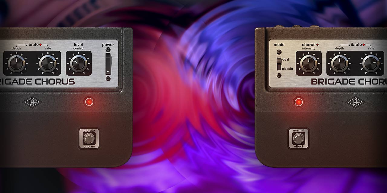 Brigade Chorus Pedal UAD Audio Plugins Universal Audio