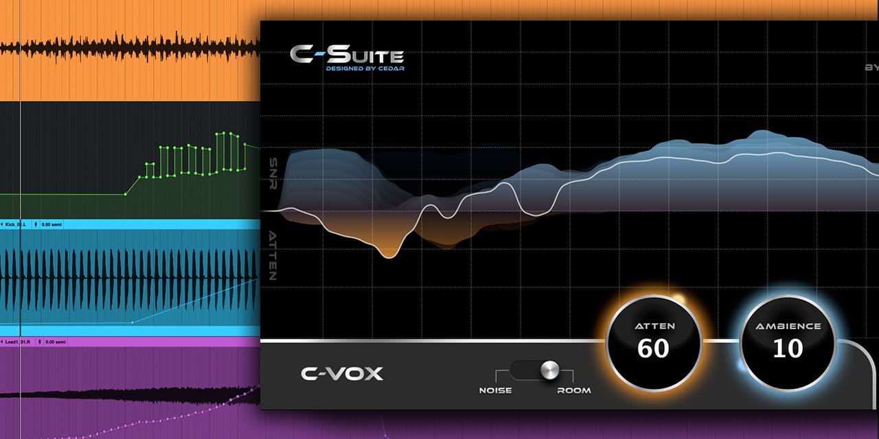 CSuite CVox™ Noise & Ambience Reduction UAD Audio Plugins