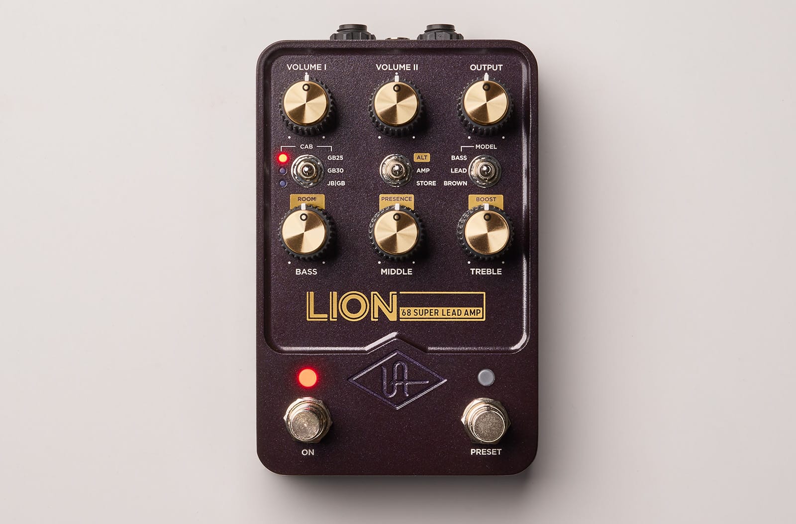 UA Introduces UAFX Lion '68 Super Lead Amp Emulator Pedal, Putting