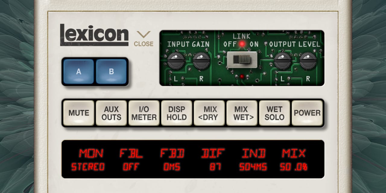 Lexicon 480L Digital Reverb and Effects | UAD Audio Plugins | Universal