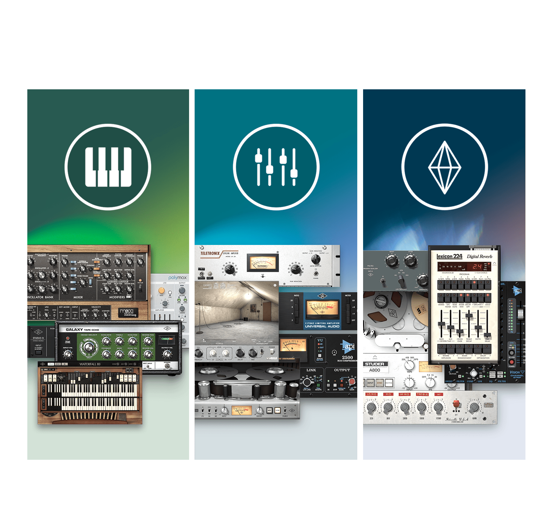 Universal Audio Audio Interfaces UAD PlugIns