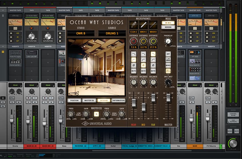 Ocean Way Studios Plugins Audio UAD Universal Audio