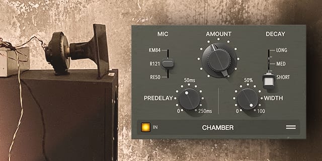 Add Chart-Topping Ambience with Iconic Reverb Chamber