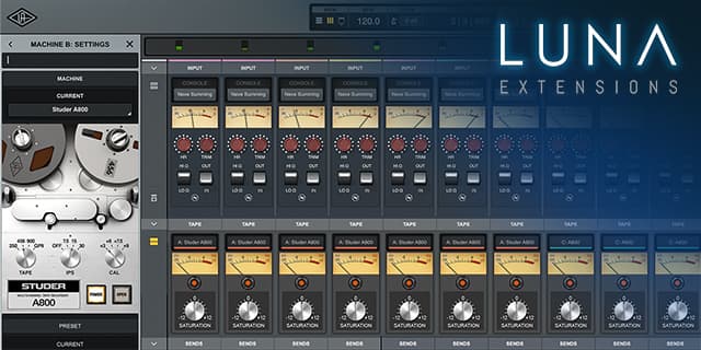 LUNA Extension — Integrated Multitrack Tape