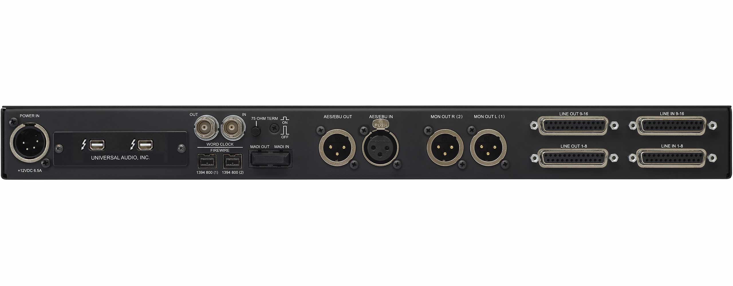 Thunderbolt 2 Option Card Audio Interfaces Universal Audio