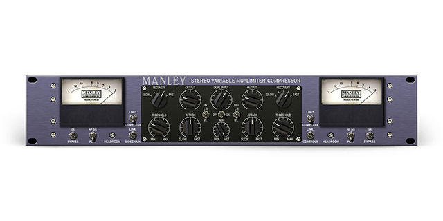 NEW! Manley® Variable Mu Limiter Compressor