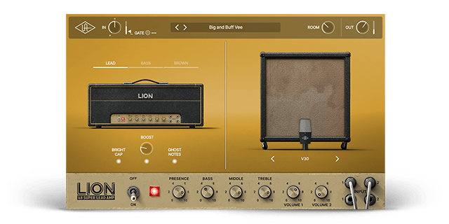 NEW! UAD Lion '68 Super Lead Amp