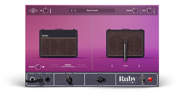 UAD Ruby '63 Top Boost Amplifier