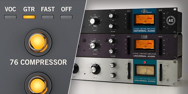 Control Volume Peaks with UA Compression