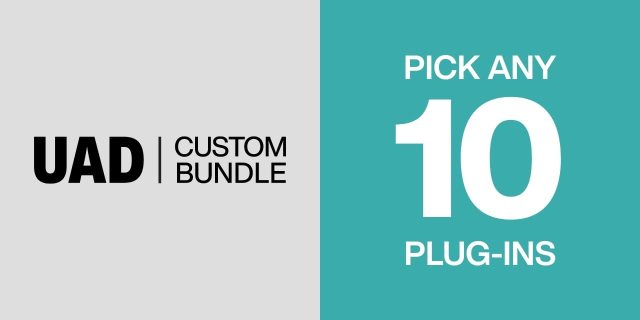 UAD Custom 10 Bundle	 (Download) <br>
