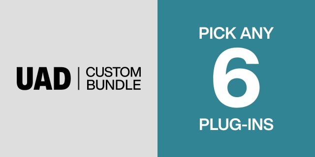 UAD Custom 6 Bundle (Download) <br>