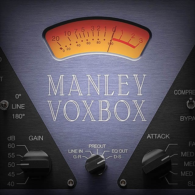 Manley VOXBOX Channel Strip Plugins Audio UAD Universal Audio