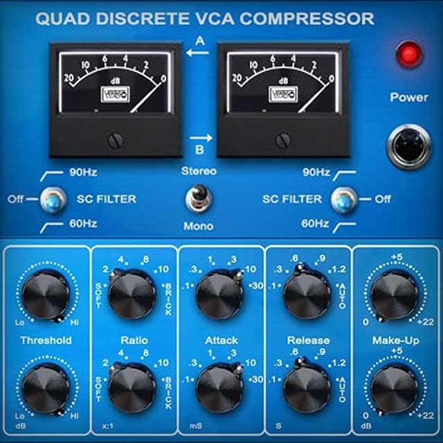 Vertigo Sound VSC2 Compressor UAD Audio Plugins Universal Audio